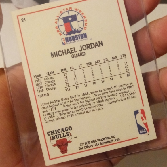 Jordan "NBA Hoops" Cards - Picture 4 of 9